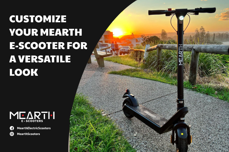 Customize Your Mearth Escooter for a Versatile Look Mearth Electric
