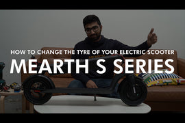 How to Change Electric Scooter Tyres for the Mearth S Series (With Pictures)