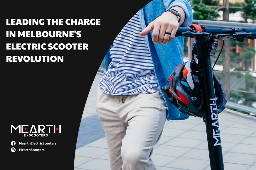 Leading the Charge in Melbourne's Electric Scooter Revolution Mearth Electric Scooter