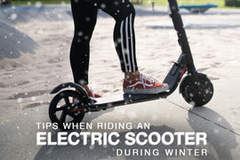Tips When Riding an Electric Scooter During Winter