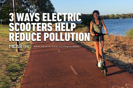3 Ways Electric Scooters Help Reduce Pollution