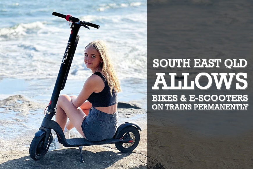 South East QLD Allows Bikes and Escooters on Trains