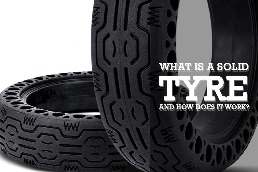 What is a Solid Tyre and How Does it Work? Mearth Electric Scooter