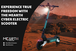 Experience True Freedom with the Mearth Cyber Electric Scooter