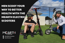 Men Scoot Your Way to Better Health with the Mearth Electric Scooters