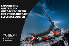 Explore the Australian Outback with the Mearth RS Outback Electric Scooter