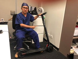 Mearth Donates Electric Scooters to Healthcare Workers