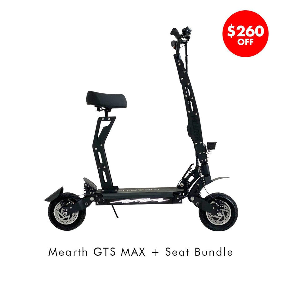 Mearth GTS MAX EScooter and Seat Bundle Mearth Electric Scooter