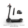 Mearth S 2024 E-Scooter+ Extra Battery + Nutshell Helmet | Electric Scooter Bundles